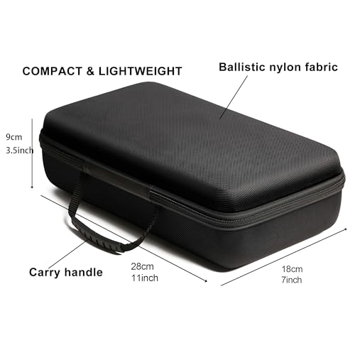 Image of 8 slots Watch Case, hard watch storage case, hard watch box, padded case for watch display and organization