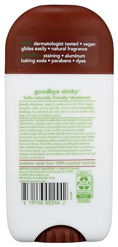 Déodorant à la noix de coco sucrée Hello Hello formule douce grand format 600 ml - 2