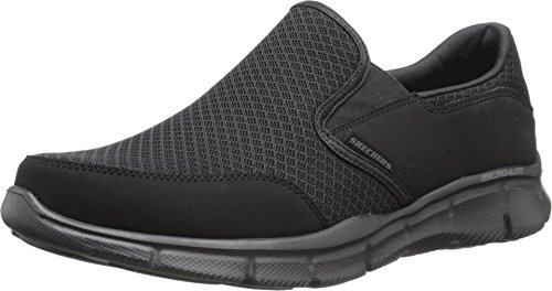 Skechers Sport Men's Equalizer Persistent Slip-On Sneaker, Black, 13 XW US