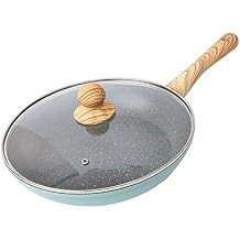 Maifan Stone Non-Stick Flat Pan Household Small Omelette Pot Multi-Function Breakfast Pot Kitchen Cooking Tools Size 28CM Vision