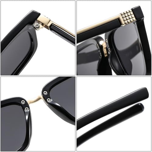 Lunettes de soleil rétro UV400 pour bloquer les reflets sans perdre de clarté
