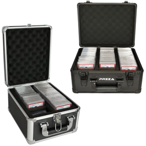 Preza Graded Card Storage Box - Trading Card Case Bundle #TOP3