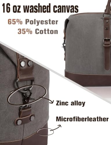 Custom Mens Travel Canvas Duffel Bag