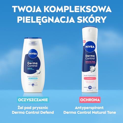 NIVEA Derma Control Natural Tone spray anti transpirant anti taches brunes 150 ml - vue 8