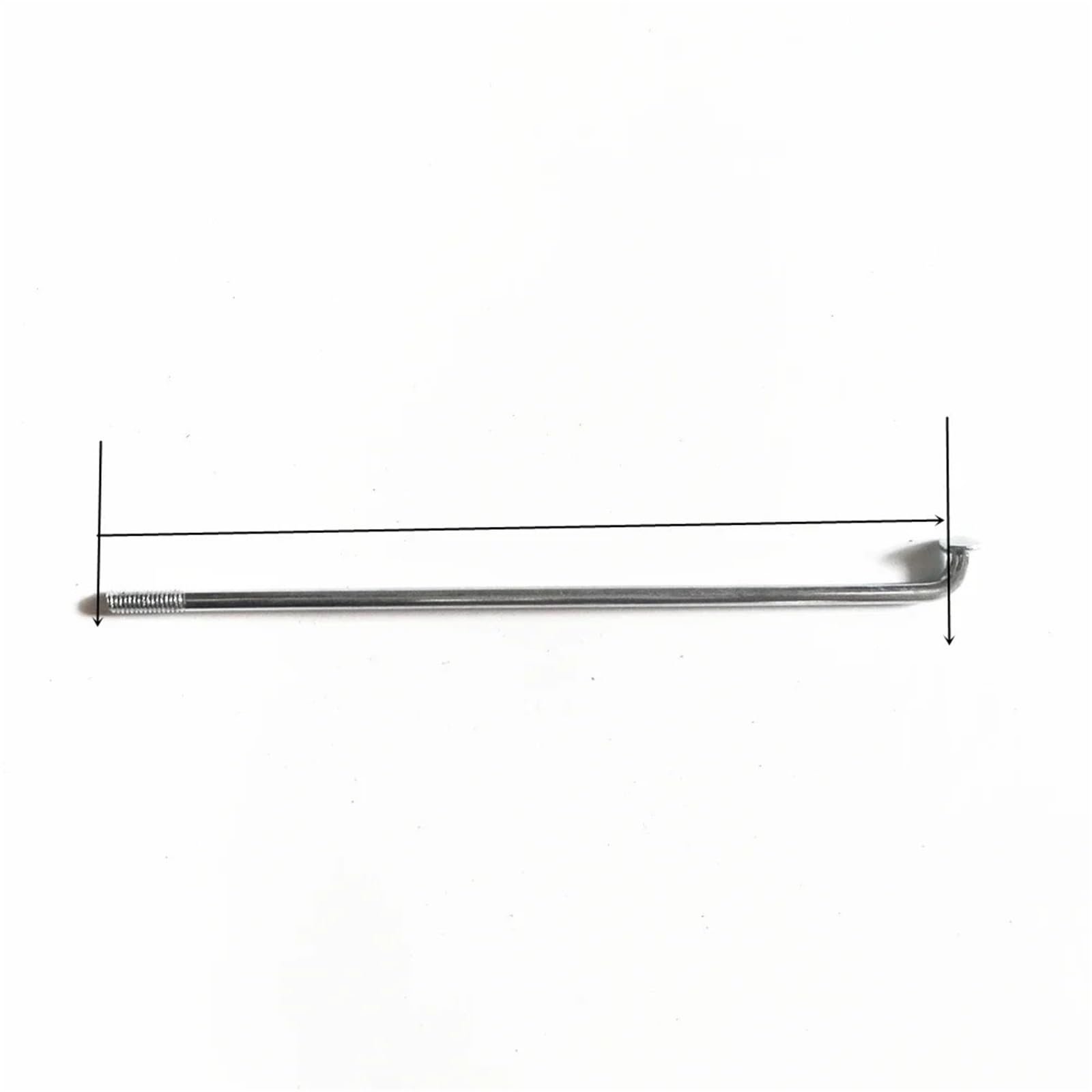 36 szt./partia 10G szprycha do roweru elektrycznego, srebrna, średnica 3 mm, 160-200 mm, stal #45, z sutkami, do naprawy kół do roweru elektrycznego, roweru górskiego, 175 mm