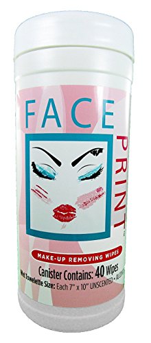 Face Print-Premium Makeup Remover & Cleansing Wipes 40ct