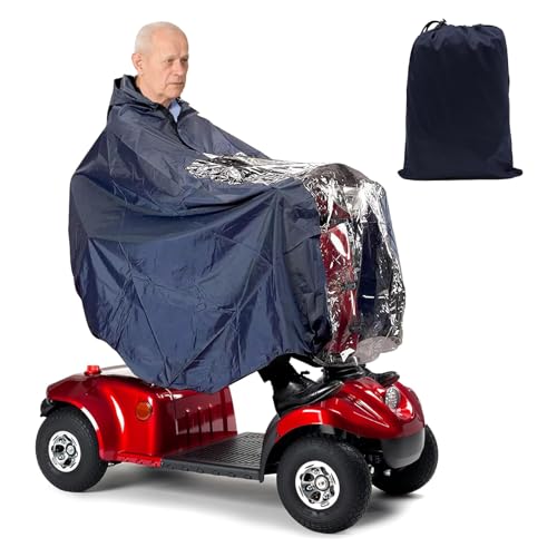 Poncho de pluie universel imperméable et coupe-vent avec capuche pour camping-car