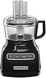 KitchenAid KFP0722OB 7-Cup Food Processor with Exact Slice System - Onyx Black