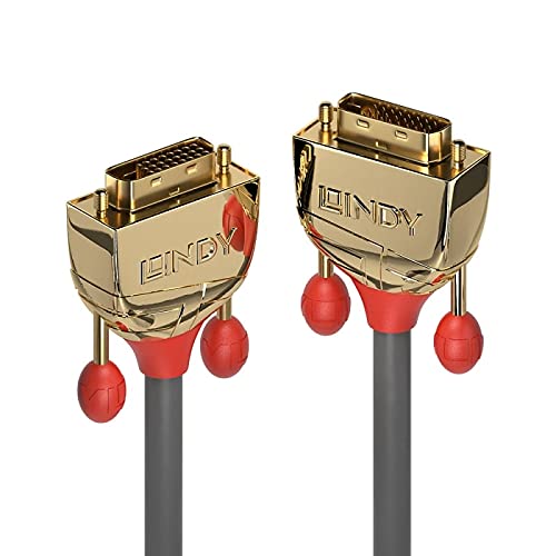 Cable DVI 10 m DVI-D Macho Macho Lindy 36206 con conectores color oro 2