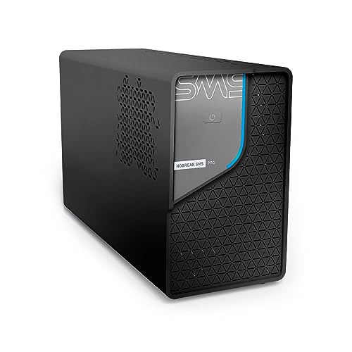 SMS - NOBREAK PRO 1500 - POTÊNCIA 1500VA | 1050W - BIVOLT ENT.:115/ 220V | SAÍDA: 115/ 220V - 8 TOMADAS (6T 10A + 2T 20A) - SENOIDAL P/APROX. - LINE INTERACTIVE - PN 29401