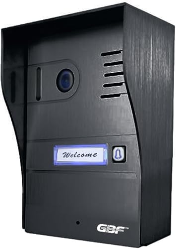 Miniatura 4 de GBF Smart Video DoorbellDoor Phone Intercom System PL963MBL-POE (Negro), Resistente a la intemperie- HD 1080P Video, Gran Angular, Detección de