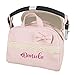 Bolso polipiel carrito bebe. Color rosa. Personalizado con nombre bordado- Danielstore (rosa)