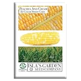 Peaches and Cream Bi-Color Sweet Corn Seeds for Planting, 25+ Seeds Per Packet, (Isla's Garden Seeds), Non GMO...