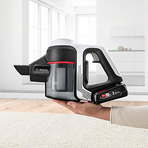 Bosch BCS611AM Unlimited 6 Scopa Elettrica Ricaricabile Senza Filo, Leggera, Batteria Ricaricabile, Spazzola per Tutti i Pavimenti, 18V, Autonomia 30 minuti - Immagine 5