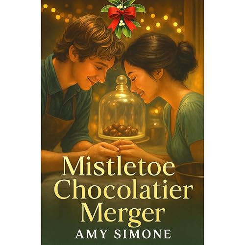 Mistletoe Chocolatier Merger Audiolibro Por Amy Simone arte de portada