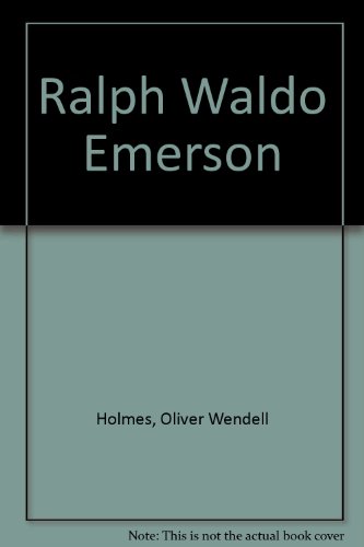 Ralph Waldo Emerson 0877541574 Book Cover