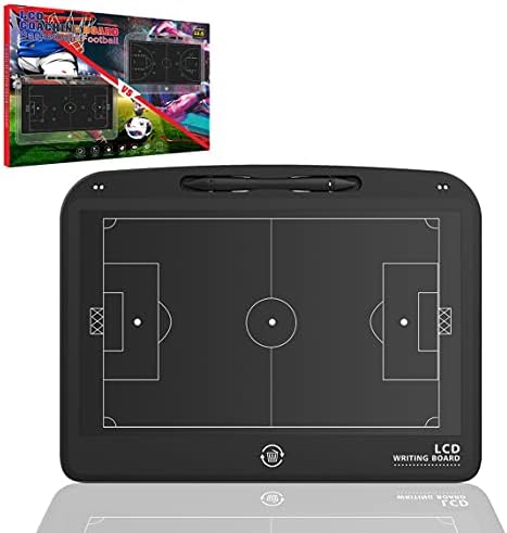 VNVDFLM LCD Basketball/Soccer Coaching Board,Electronic Tactical Training Board,Basketball/Football Coach Board Basketball Coaching Equipment Accessories,Basketball Coach Gift