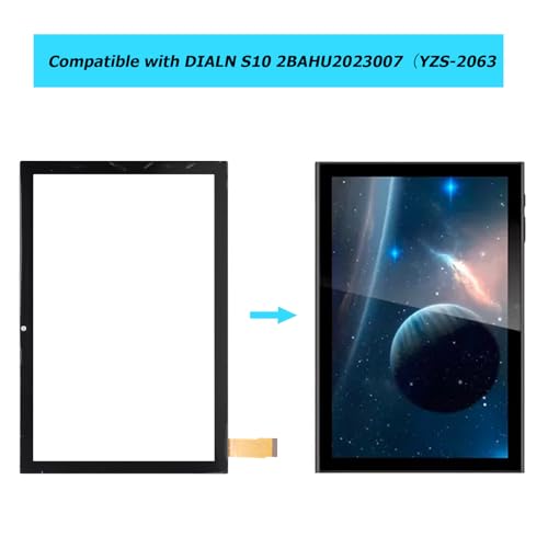 Écran tactile pour DIALN S10 vitre de rechange avec outils et OCA - 5