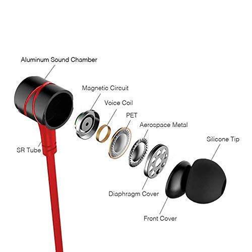 Image of Ant Audio W56 Wired in Ear Earphone with Mic (Red)