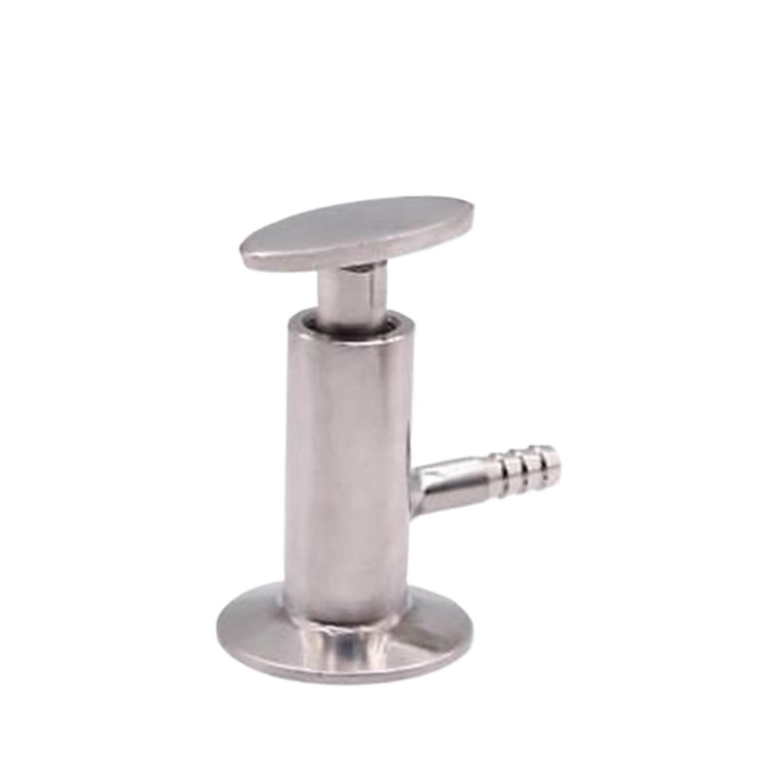 Válvula de muestra Tri-Clamp de 1,5 pulgadas en acero inoxidable SUS304 de 50,5mm