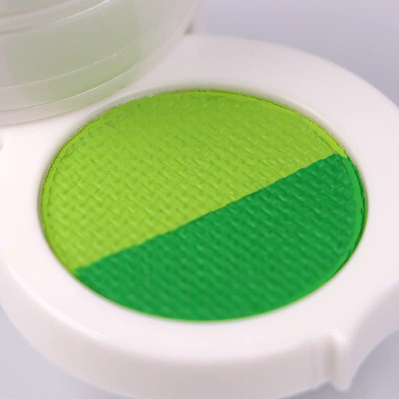 Miniatura 5 de Paleta de delineadores de ojos activados por agua con purpurina de neón gruesa prensada, pintura facial y corporal que brilla en la luz negra