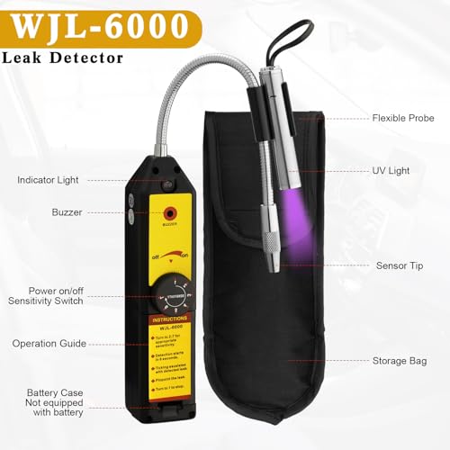 Kit Detector de Fugas AC Tellegloww R134a R410a miniatura 2