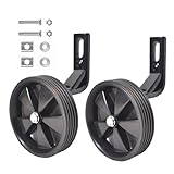 GugouBike Training Wheels for 12 Inch.Training Wheels for Kids Bike is Heavy Duty.Bicycle Training Wheels is Suitable Single Speed Bike (Black)
