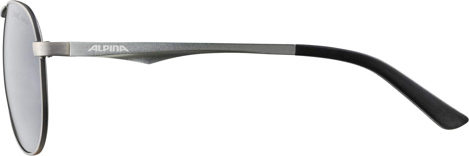 ALPINA A 107 - Lunettes de soleil miroir et incassables avec protection UV 100% pour adultes