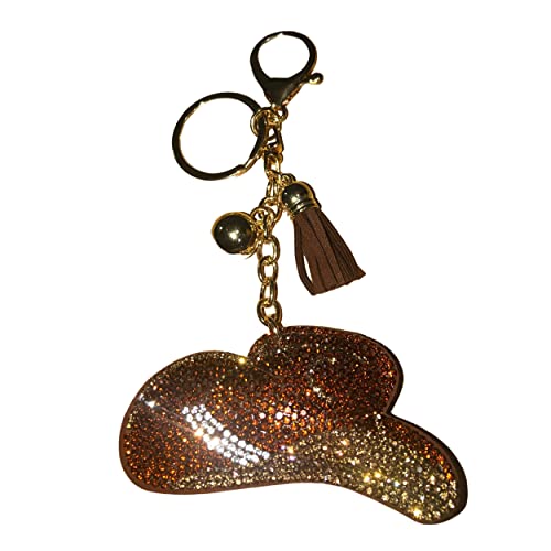 Popfizzy Rhinestone Keychains for Women and Girls, Bling Purse Charms, Birthday Gifts for Her, Backpack Accessory, Bag Charms