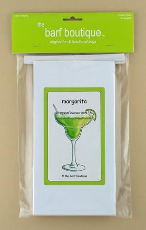 "Margarita" Party Barf Bags (5/pk)