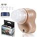 Tezam Hearing Amplifier, ITC Ear Amplifier Hearing Aids Device for Adult, Seniors, Children, Men and Women with 2 Batteries, Super Mini.