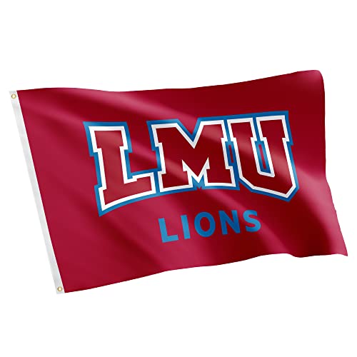 Desert Cactus Loyola Marymount University LMU Flag - 3 x 5 Feet Lions Banner, Indoor/Outdoor Durable Fabric, 100% Polyester Design (Style 1)