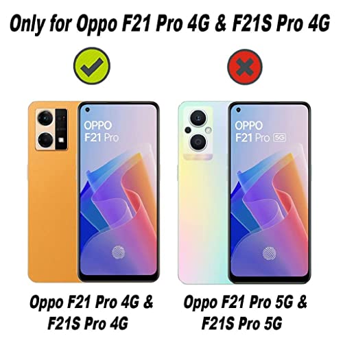 Image of COVERBLACK Rubber Back Cover for Oppo CPH2461 / Oppo F21sPro 4G - Transparent