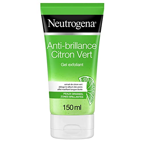 Neutrogena - Gel exfoliante Anti-brillance de limón, 1 x 150 ml