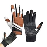 Rennrad-Handschuhe – reflektierende Rennrad-Handschuhe, Fahrradfahren, rutschfest, atmungsaktiv, stoßdämpfend, für Sport, Herren, Damen, Workout