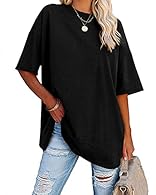 Features: Oversized printed short vintage sleeve T-shirt, half sleeve top, cotton baseball t-shirt, casual loose boyfriend style. Size reference: S = (UK 6-8), M = (UK 10-12), L = (UK 14-16), XL = (UK 18-20), 2XL = (UK 22-24). The t-shirt is loose st...