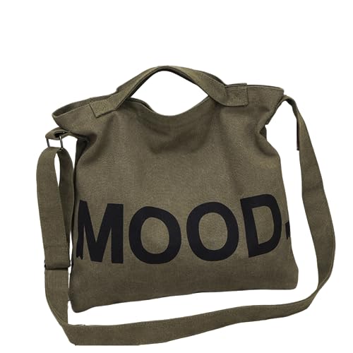 Sac à bandoulière de voyage en toile SOYMWIN grand format pour vos weekends