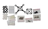 Usmile 90mm 6.1g Super lightweight Micro Carbon Fiber Quadcopter Frame & Battery cable for Mini Micro Nano fpv racing support for 820 8.520mm motor
