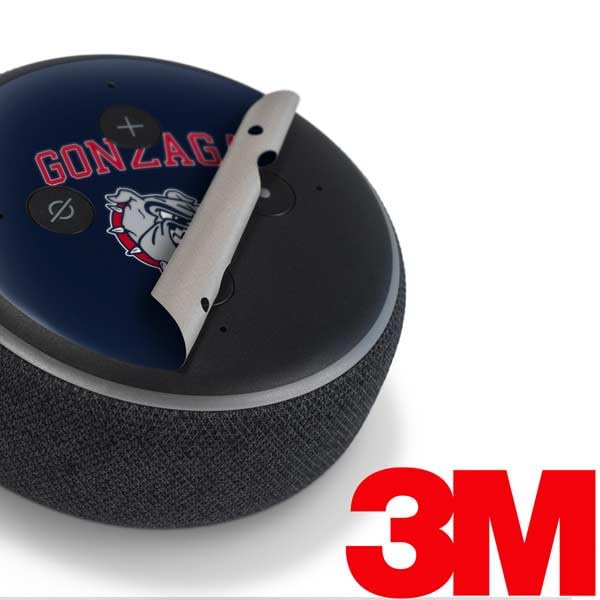 Skinit Decal Audio Skin Compatible with Amazon Echo Dot 3 - Officially Licensed Gonzaga University Bulldogs Design