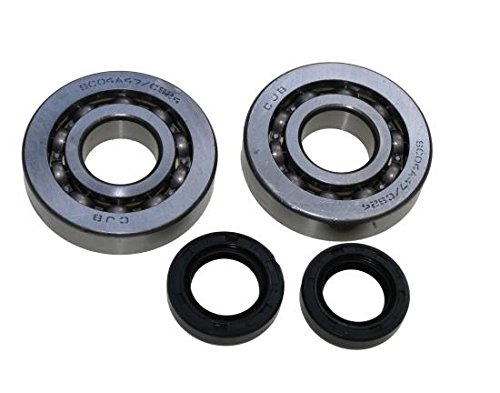 Sport Kurbelwelle, Sport Kurbelwellen Set für Aprilia SR 50, Derbi Atlantis, GP1, Gilera DNA, Runner, TPH, Italjet Jet Set, Torpedo, Piaggio Fly, Free, Liberty, NRG, Sfera, TPH, Vespa, Zip 25 50