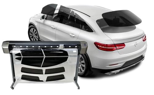 Rvinyl Automotive DIY Car Window Tinting Kit - Customize Shade: 5%, 20%, 35%, 50% for Front, Back Windows & Rear Windshield - (Fits for US Coupe/Sedan/SUV/Van/Pickup Truck Only, Non-Semi)