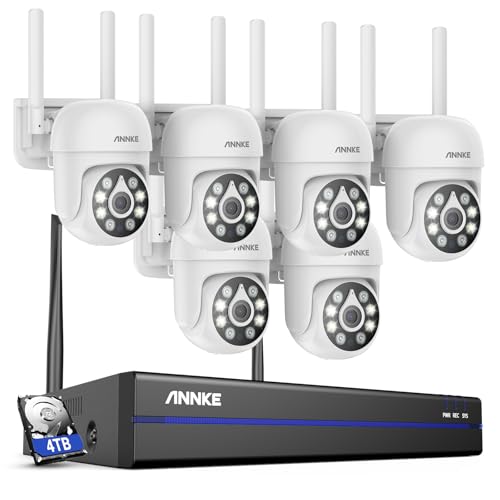 ANNKE 5MP WLAN Überwachungskamera 6er Set