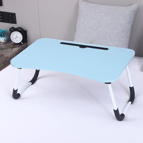 折り畳みテーブル 床上? テーブル ローテーブル おりたたみテーブル パソコンデスク座卓 折りたたみミニテーブル 多機能 ラップトップテーブル 小折りたたみ テーブル 大容量表面 軽量 学習 ベッド ソファ 食事 利用可 6色 (60X40X28cm)