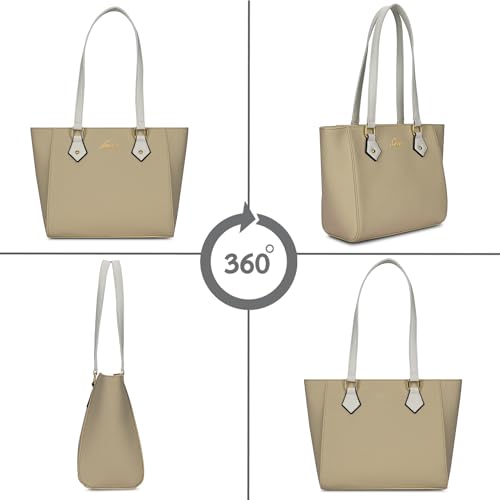 Image of Lavie Pastel Women's Gracie Tote Bag | Tote Bag for Work | Ladies purse | Stylish Shoulder Bag | Gift for Women