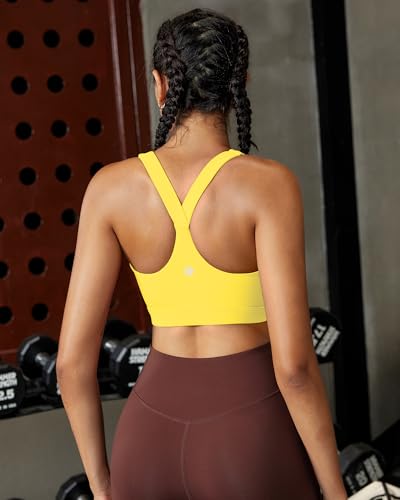 Image of RUNNING GIRL Sports Bras for Women, Molded Cup High Impact Sports Bra Workout Bras for Women High Support Racerback