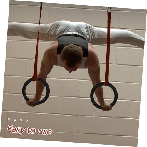 Anillas Gimnasia 2PCS con Correas Antideslizantes ABS Fitness miniatura 7