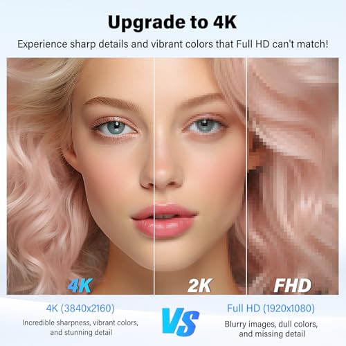 Image of Innoview 23.8 inch 4K Large Portable Monitor, UHD (3840*2160) 100%sRGB IPS Speakers USB-C HDMI Work Home Second Monitor W /180Adjustable Stand for Laptop, Desktop, Macbook, Phones, Tablet, PS5 /4, Switch