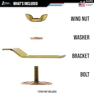 Premium Sink Clips-10 Pack Kit, Undermount Sink Clips, Sink Brackets, Bathroom Sink Clips, Kitchen Sink Clips, Epoxy Sink Clips, Sink Clip, Heavy Duty Sink Clips