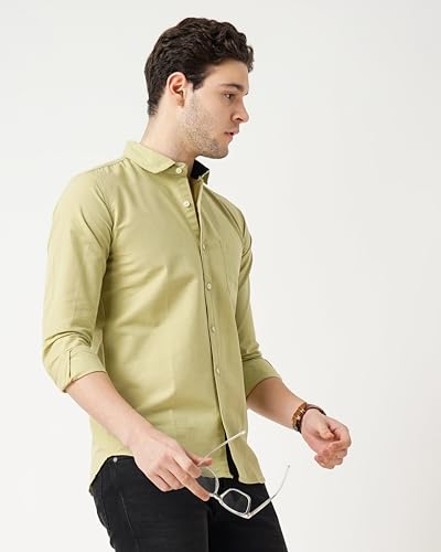 Image of Magic Cotton, Desert Sand Color Shirt for Men