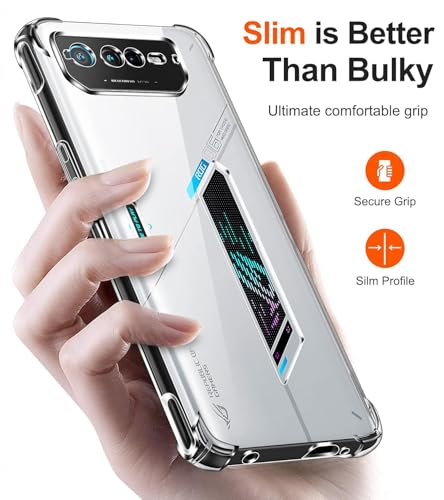 Image of Bumper Exclusive Transparent Back Cover Case Clear Thin Case - for Asus 6Z